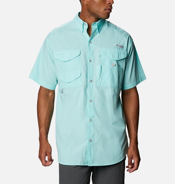 Columbia Bonehead Shirts Green For Men's NZ52904 New Zealand